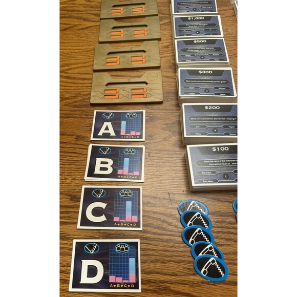 “WHO WANTS TO BE A MILLIONAIRE” 2000 Pressman FunFAMILY BOARD GAME 100% - Picture 8 of 14